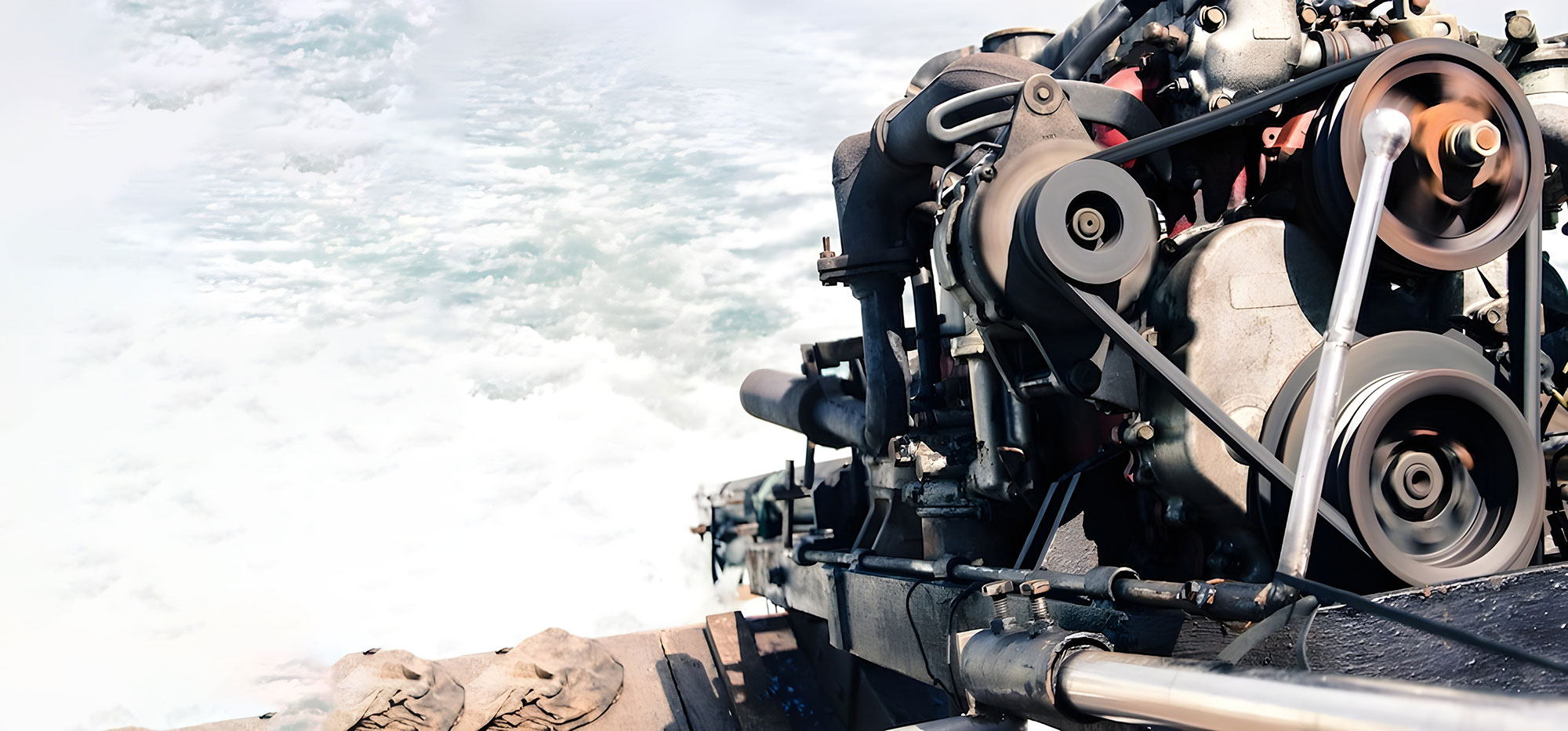 Motor de embarcación pesquera